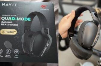 Headset Sem Fio Havit Gamenote Fuxi-H6 POR 167,13 CUPOM: CUPOMNOMELI https://me…