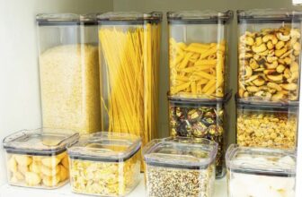 BATE PELO MENOS A META DE SER MAIS ORGANIZADO Kit 10 Organizadores Pote Hermétic…