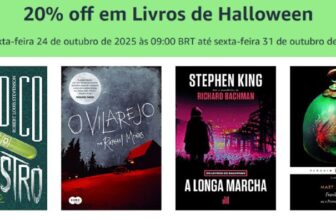 20% OFF EM LIVROS DE HALLOWEEN NA AMAZON A promoção será aplicada na finalizaçã…