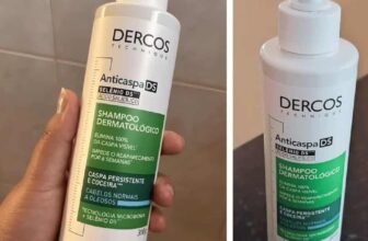 TÔ VENDO DAQUI OS FLOCO DE NEVE Vichy Shampoo Dercos Anticaspa 300g p/ Cabelos N…
