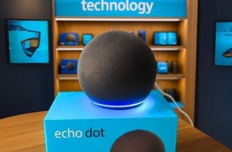 A BOLINHA  MAIS INTELIGENTE QUE VOCÊ Echo Dot 5ª geração  DE 459 | POR 255 no pi…