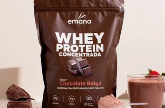 TEU NOVO QUERIDINHO Emana Suplemento Alimentar em Pó Whey Protein Sabor Chocolat…