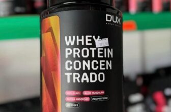 WHEYZIN DE QUALIDADE Whey Protein Concentrado 900g Dux Nutrition Cookies DE 269 …
