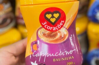 Cappuccino 3 Corações Baunilha 200g DE 21 | POR 13,10  Selecione comprar com re…