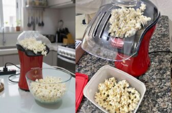 PIPOQUINHA SAUDÁVEL Pipoqueira Popflix, Mondial, Vermelho, 1200W, 110V DE 219,90…