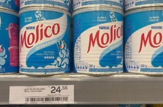 NO MERCADO TÁ ABSURDOLeite em Pó Desnatado Molico Total Cálcio 280g POR 16,64 Se…