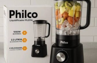 UMA VITAMINONA DE ABACATE PARA NOSOTROS Liquidificador Philco 1050W 2,7L- 4 Velo…