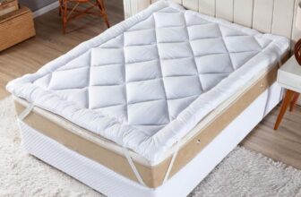 CAMINHA FOFINHA Pillow Top 400 Fios Toque de Plumas Casa Dona (Queen) DE 223 | P…