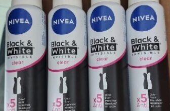 NIVEA Desodorante Antitranspirante Aerossol Invisible Black & White Clear 1…