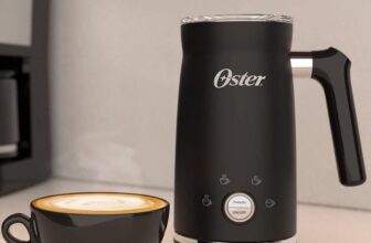 SEU LEITINHO CREMOSINHO Espumador de Leite Elétrico Oster 4 em 1-127V POR 188 ht…