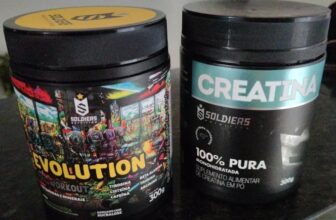 Kit Creatina 300g + Pré-treino Evolution 300g Soldiers Nutrition – Três Opções …