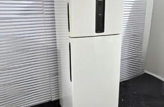 AQUI TUA COZINHA FICA NOS TRINQUES Geladeira Electrolux Frost Free Inverter 410l…