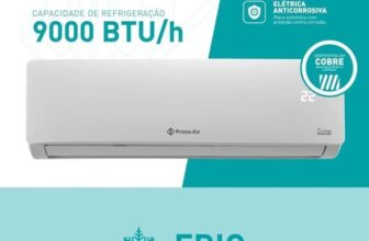 TCHAU CALOR Ar-condicionado Split 9000 Btu/h Prime Air 9fc Frio 220v POR 1.249 C…