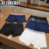 RENOVA ESSA GAVETA AÍ  Kit Com 10 Cuecas Boxer Microfibra Usee POR 69,90 https:/…