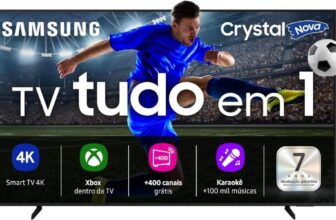 VOLTOU! Samsung Smart TV 65″ Crystal UHD 4K U8100F 2025 POR 2.657 CUPOM: BLACKTV…