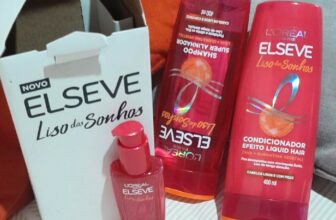 KIT DOS CABELOS MACIOS Kit L’Oréal Paris Elseve Liso dos Sonhos POR 66,40 https:…
