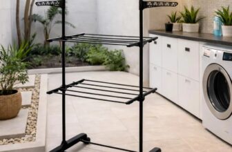 AGORA TEM ESPAÇO PRA SECAR A ROUPINHA Varal De Chão 3 Andares Dobrável DE 119 | …