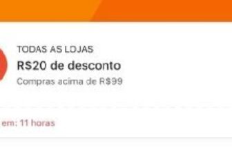 NOVO CUPOM SHOPEE R$20 OFF acima de R$99  Resgate o Cupom: https://s.shopee.com…