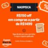 NOVO CUPOM AMAZON   R$150 off em compras a partir de R$1499 Cupom: NAOPISCA  ht…