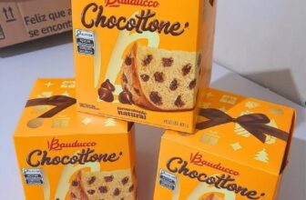 CHOCOTTONE OU PANETONE? Chocottone Bauducco 400G DE 28,44 | POR 19,99 https://am…