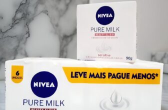 FAZ O ESTOQUE AI 6 un. NIVEA Sabonete em Barra Pure Milk Sensitive DE 21 | POR 1…