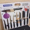 FACA PRA TODO TIPO DE ALIMENTOOO  Jogo de Facas Tramontina Plenus com Lâminas em…