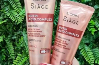 PRO SEU CABELO ENJOADO QUE SÓ QUER TREM BÃO Combo Siàge Nutri Acid.complex: Sham…