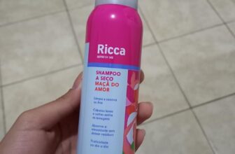 Ricca Shampoo A Seco Maçã do Amor 150ml POR 15,69 Selecione comprar com recorrê…