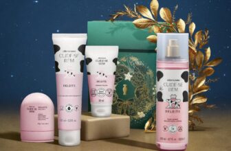 A BOA DE PRESENTE DE NATAL  O Boticário Cuide-se Bem Deleite Kit Presente (4 Ite…