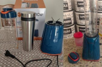 Blender Zoop Sport Inox Cadence com 2 Jarras – 220V DE 204,90 | POR 131,60 até …