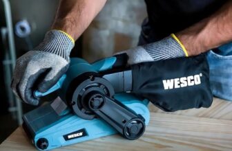 CADÊ OS MARCENEIROS, PREÇO CAIU MTO Lixadeira de Cinta Elétrica 920w Wesco DE 42…