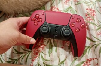 Controle sem fio DualSense Cosmic Red DE 465 | POR 319,90 em 6x Resgate o cupom…