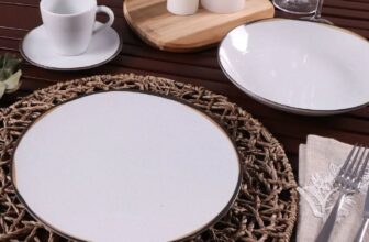 SUA MESA POSTA VAI FICAR CHIQUE Aparelho de Jantar Canyon em Porcelana Decorada …