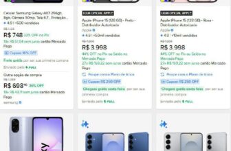 CUPOM DE IPHONE, SAMSUNG E MOTOROLA  Até R$300 OFF aplicado direto na página do…