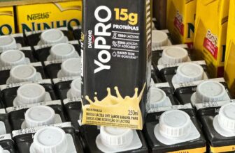 LEITIN PROTEICO COM GOSTIN DE BANANA YoPRO Bebida Láctea UHT Banana 15g de prote…