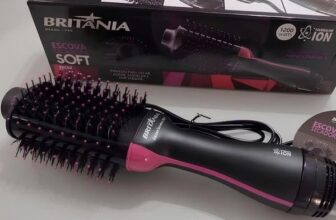 PRA MANDAR O PENTEADO Britânia Escova Secadora 4 em 1 1300w DE 135 | POR 75,65 C…