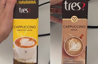 DELICINHA DEMAIS 3 Corações Cápsula de Cappuccino TRES 10 unidades DE 26 | POR 1…