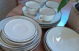 Aparelho De Jantar E Chá 30 Peças Oxford Unni Brisa DE 667,83 | POR 477,50  CUP…