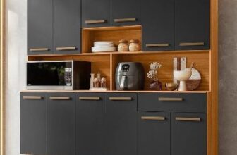 Armário para Cozinha Clarice 12 Portas 1 Gaveta DE 698 | POR 566 no Pix (ou 698…