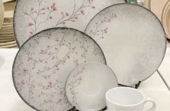 LINDISSIMOOOO! Aparelho de Jantar Tramontina Floralis em Porcelana Decorada 20 P…