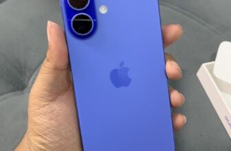 ESPAÇO DE SOBRA PRAS SUAS FOTOS NA ACADEMIA Apple iPhone 16 (256 GB) Ultramarino…