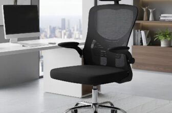 ESSE APOIO PRA LOMBAR FAZ DIFERENÇAprecinho Cadeira Escritório Mesh com Encosto …