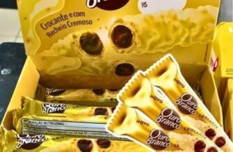 VAI DISTRIBUIR? Ouro Branco – Stick Wafer Recheado pacote com 15 unidades de 25g…