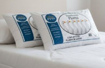 Kit 2 Travesseiros Pena De Ganso 70x50cm DE 46 | POR 28,99 https://meli.la/312i…