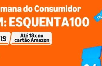 CUPOM DE DESCONTO NA AMAZON R$100 OFF em R$1000 cupom: ESQUENTA100Resgate aqui h…