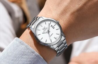 MUITO MELHOR QUE SMARTWATCH Relógio Opk Masculino Prata À Prova D’água DE 249 | …