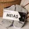 E ESSA MEIA DESFAZENDO NO CALCANHAR? Kit 10 Pares Meias Zhamaro Cano Médio Alto …