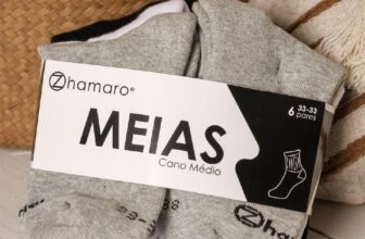 E ESSA MEIA DESFAZENDO NO CALCANHAR? Kit 10 Pares Meias Zhamaro Cano Médio Alto …
