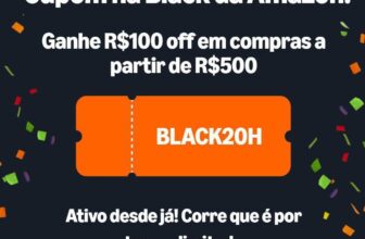 CUPOM AMAZON VEM MAIS UMA VEZ R$100 OFF em compras a partir de R$500 Cupom: BLA…