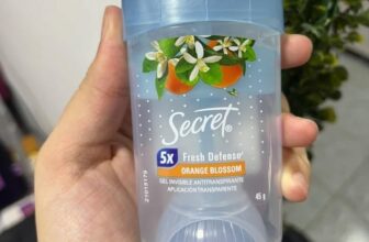 SEM SUVAQUEIRA POR AQUI Secret Gel Invisible Desodorante Orange Blossom 45g DE 1…